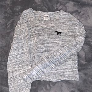 Pink Victoria’s Secret crop top